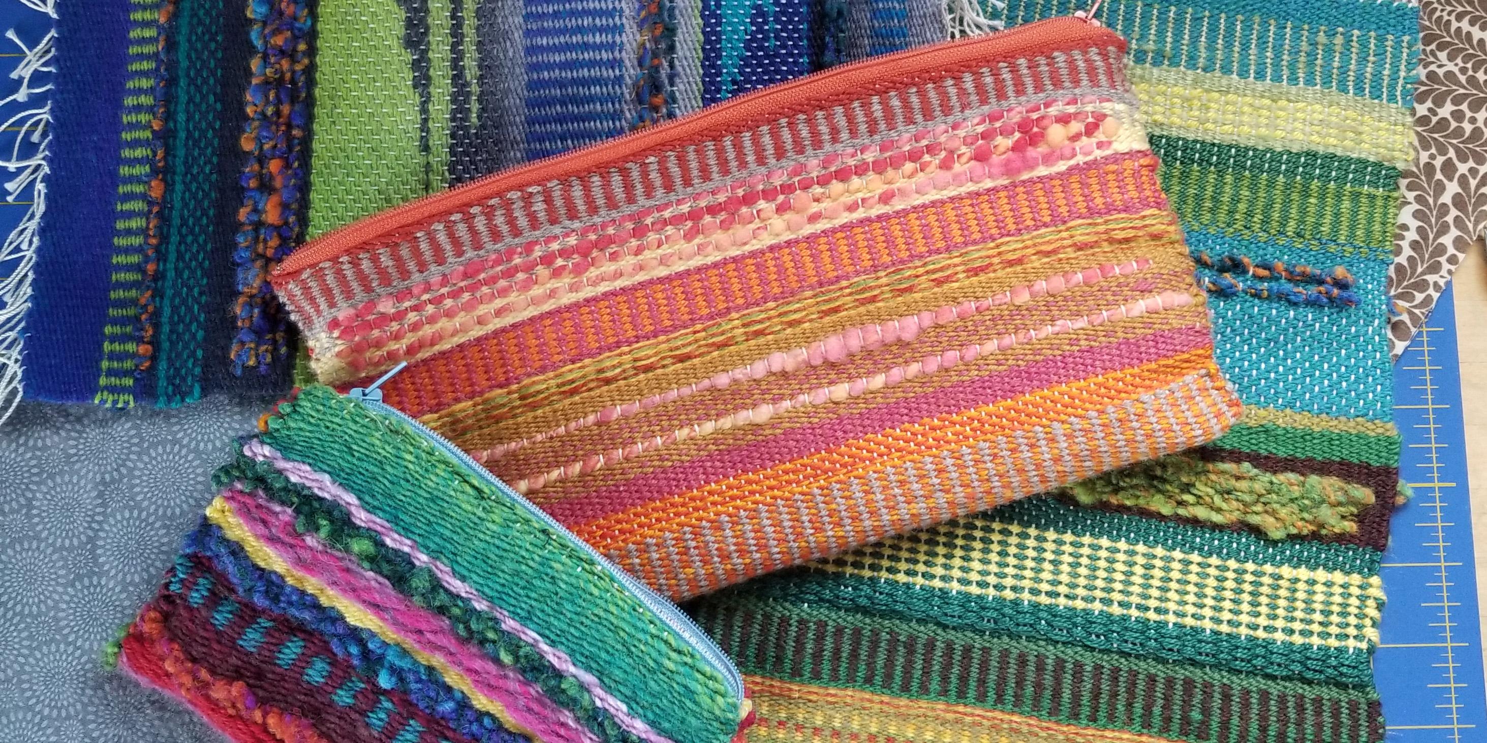 Weave & Sew a Zippered Pouch