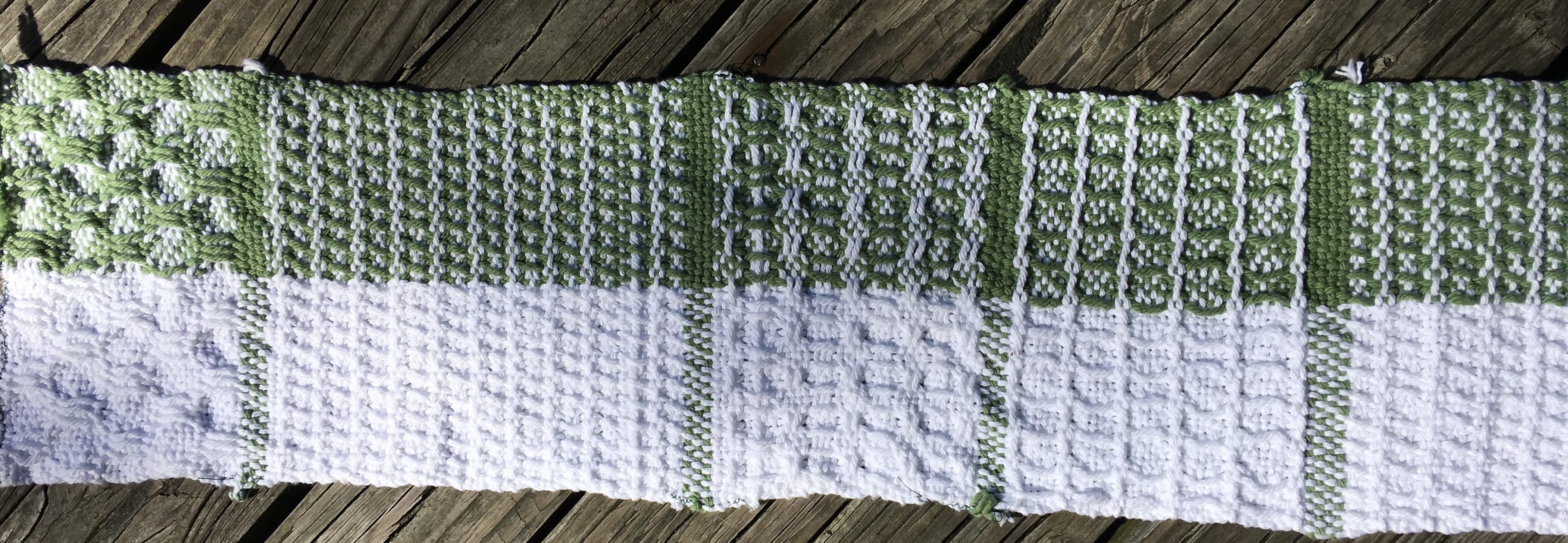 Waffle and Pick Up on a Rigid Heddle Loom