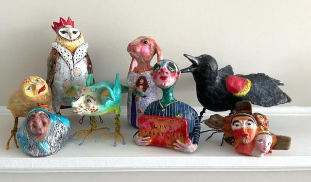 Paper Clay Sculpting