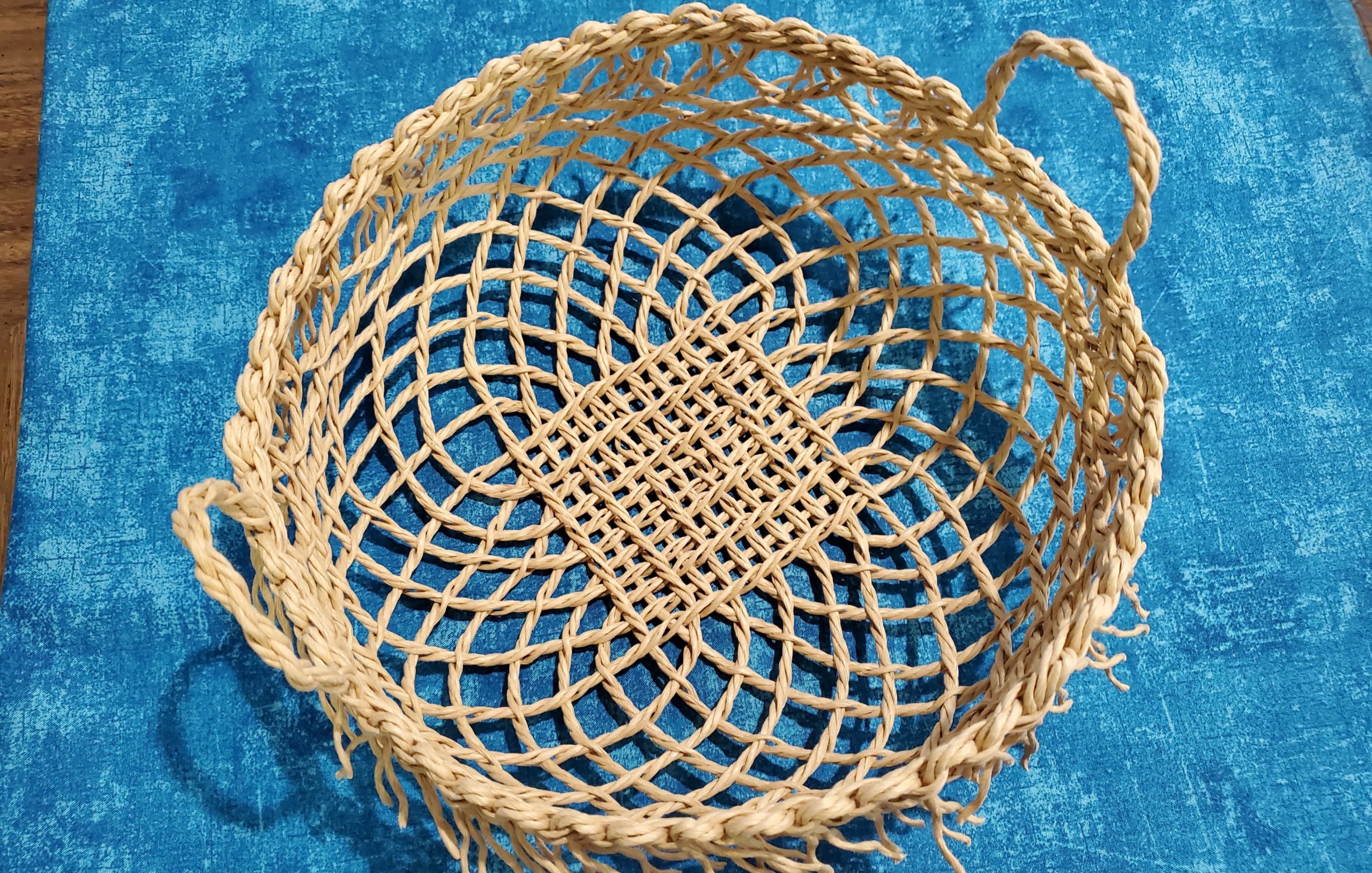Ply-Splitting – Handled Gift Basket