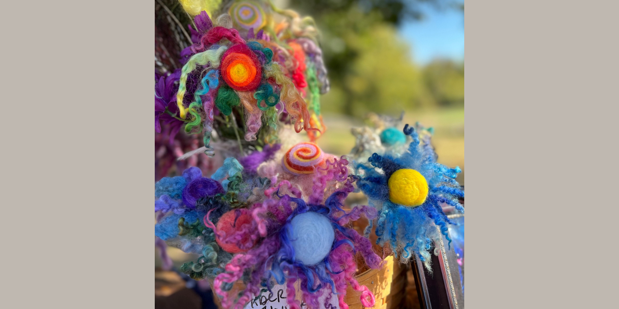 Fabulous Fiber & Fabric Flowers:Needle-Felted & Handsewn Blooms-Summer Camp