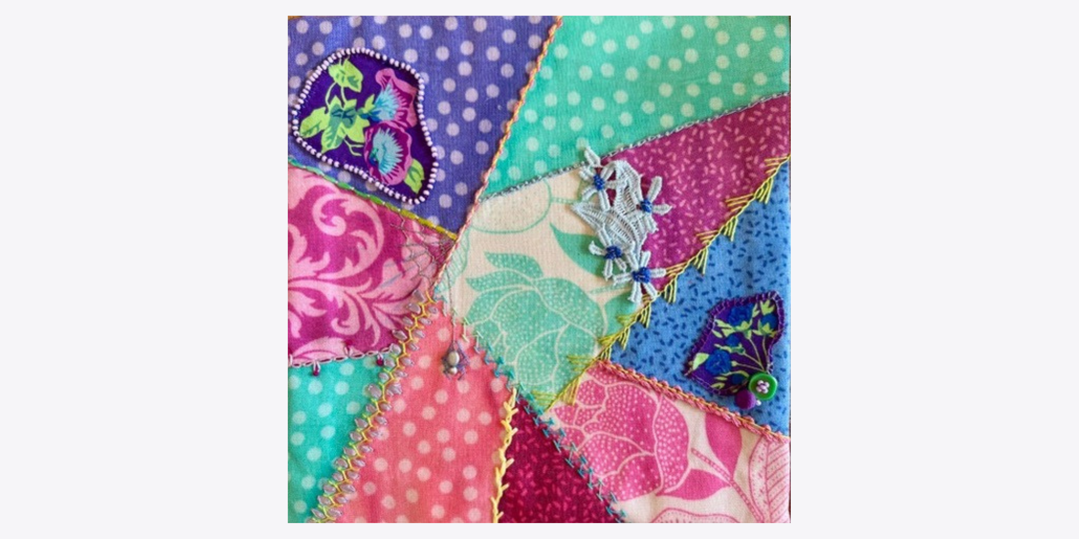 Crazy Quilt Embroidery