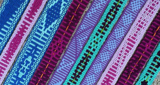 Introduction to Warp Pick Up Patterning on an Inkle loom